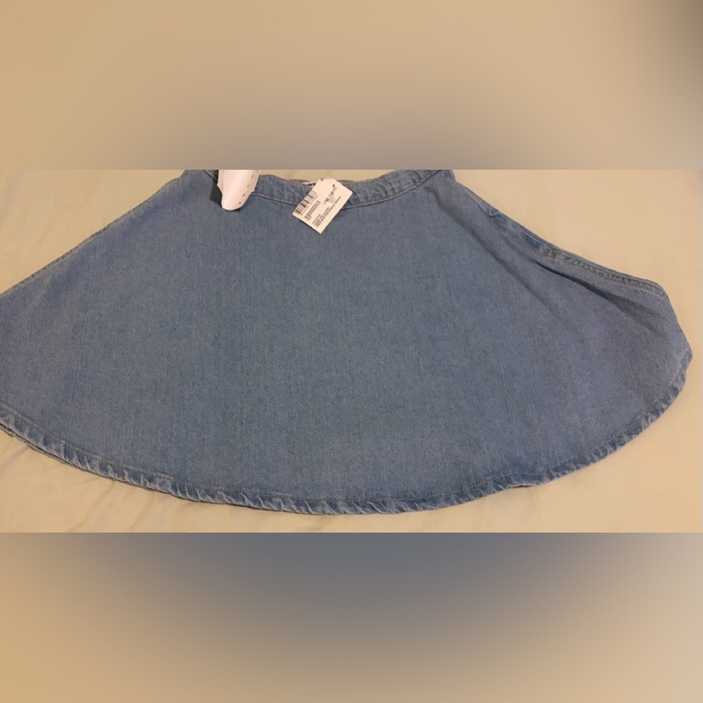American Apparel Light Blue Mini Skirt